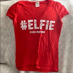 Elfie red tshirt! In great condition! Size medium